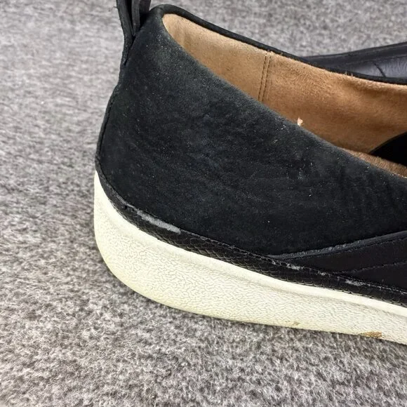 ✅Vionic Slip-On Loafers Womens Sz 9.5 Zinah Black Leather Casual Sneakers Shoes - Picture 10 of 11